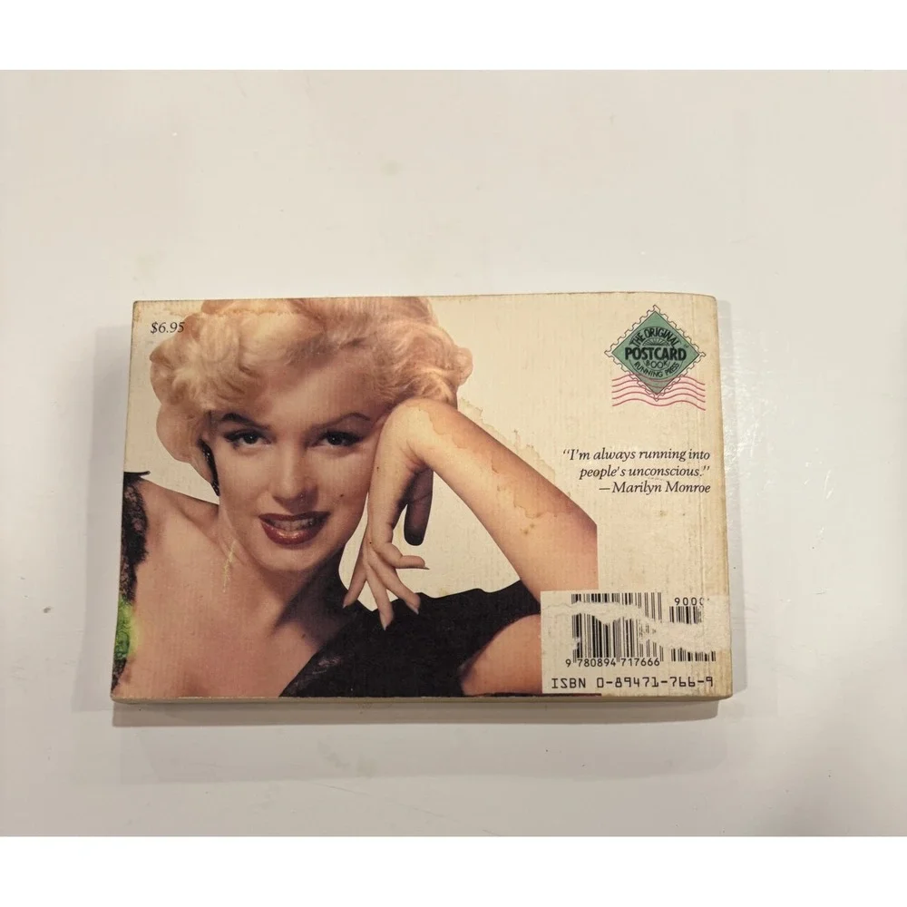 Vintage 1989 Marilyn Monroe A Postcard Book Running Press 30 Postcards Hollywood